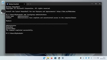 Gebruik de Windows Terminal om snel uw toegangsrechten te controleren