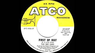1969 Hits Archive First Of May  Bee Gees mono 45