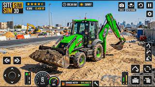 New JCB Excavator Driving Game Simulator - Off-road Construction Vehicles - Android Gameplay screenshot 5
