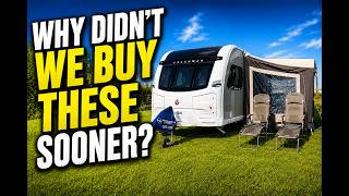 CARAVAN ACCESSORIES THAT SAVE TIME, STRESS & ARGUMENTS!
