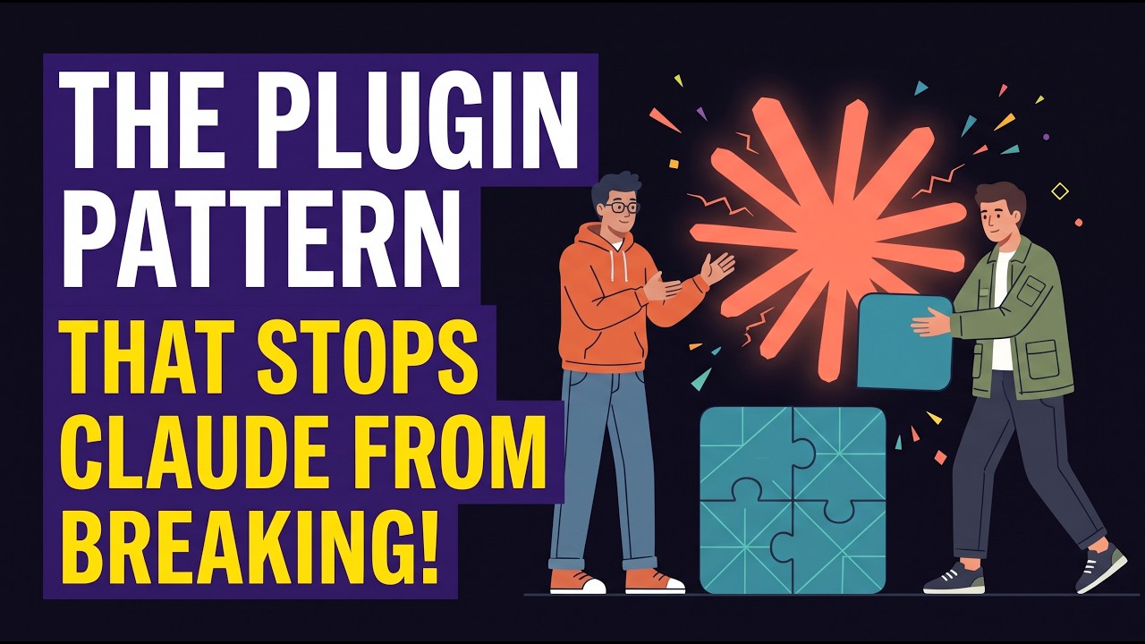 The plugin pattern that stops Claude from breaking - YouTube