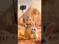 Tutu Bunny At The Pyramids Of Giza كرتوناطفال Cat قصص أطفال