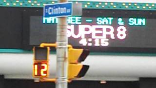 Pedestrian Crossing Timer Rochester NY at Goodman and Clinton