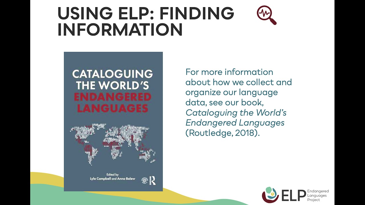 Endangered Languages Project - 16 November, 2019