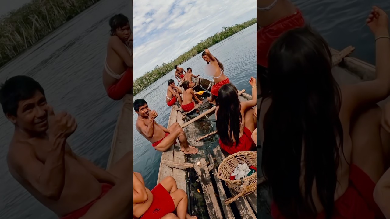 Piranha Fishing with Amazon Tribe