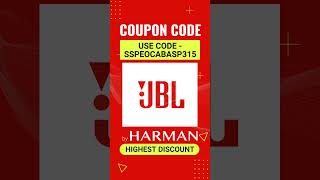 JBL Coupon Code💰JBL Promo Code💰JBL Discount Code #jbl