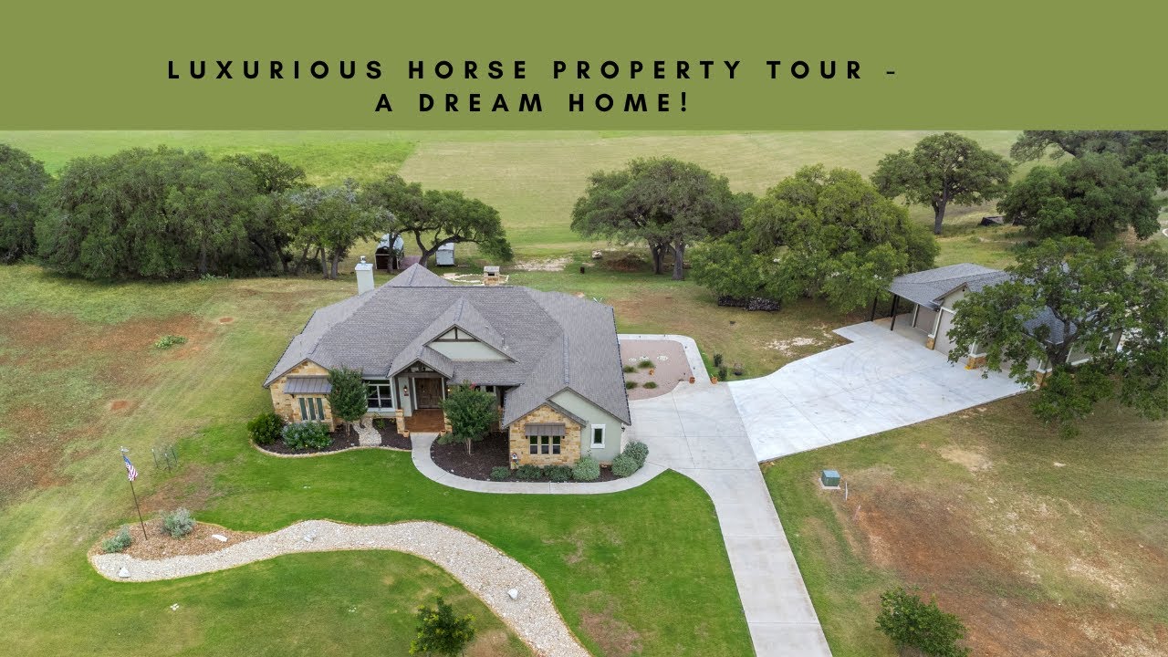 Luxurious Horse property in Bandera Texas Bridle Gate subdivision