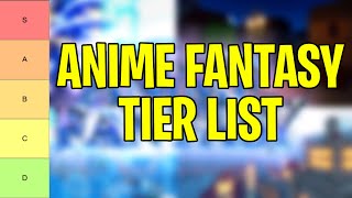 [New] Anime Fantasy Tier List (2024) | All Units Ranked From Best To Worst