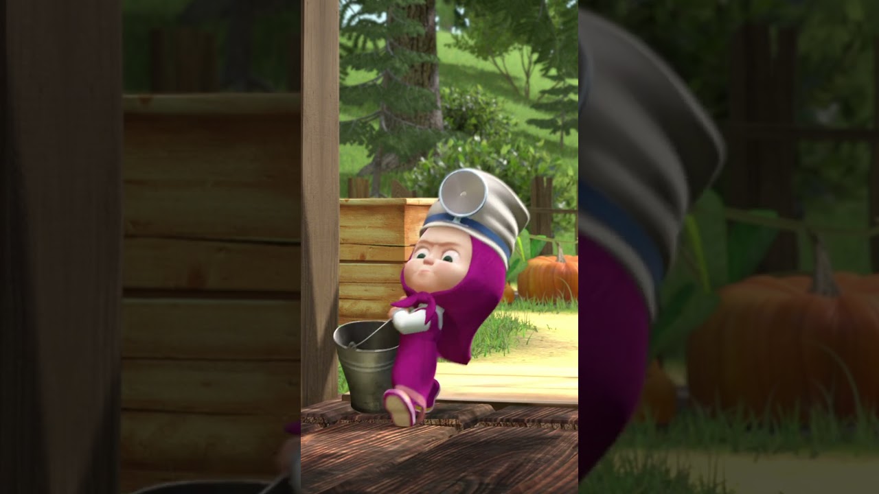 びょうきのおるすばん #Shorts #mashaandthebear #マーシャとくま @MashaBearJAPAN
