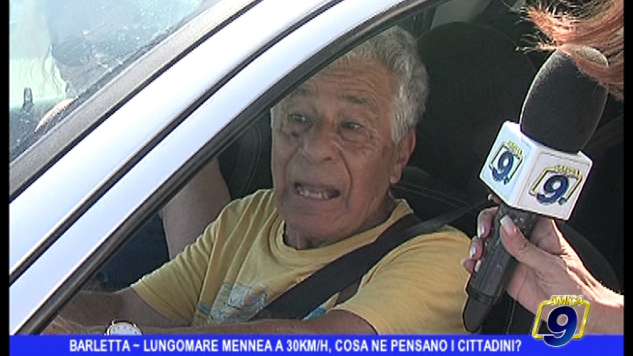 Barletta  |  Lungomare Mennea a 30 km/h: cosa ne pensano i cittadini?