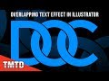 Illustrator Tutorials: Overlapping Text Effect in Illustrator