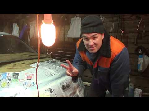 Как установить мухобойку на гранту, гниение капота под мухобойкой