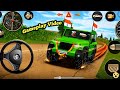 Modified Mahindra Thar stunt 😈 Indian Red Thar Game | Gadi Wala Video Game #2026