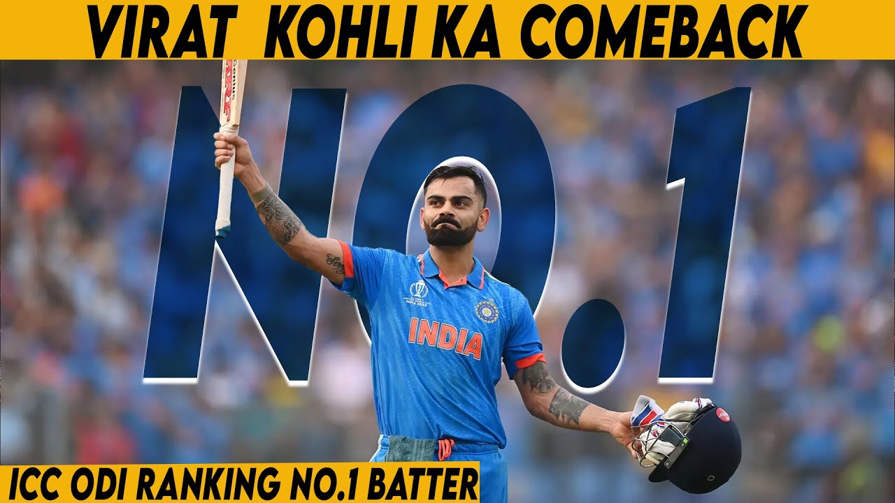 Virat Kohli is BACK! No. 1 ICC ODI Batter Again | The King Reclaims His Throne 