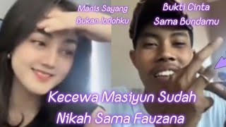 Download Lagu Kecewa Masiyun Sudah Nikah Sama Fauzana Bukan Jodohku Bukti Cinta Sama Bundamu MP3