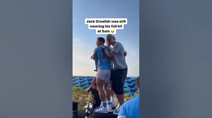 Jack Grealish is going to be partying for weeks! 😅