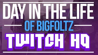 Day In The Life Of Bigfoltz Ep.1 Trip To Twitch Hq