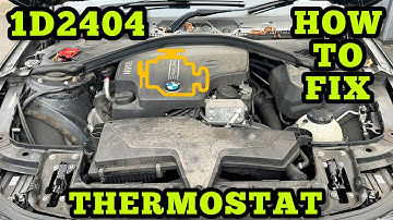 BMW 1D2404 MAP Thermostat Activation Line | HOW TO FIX