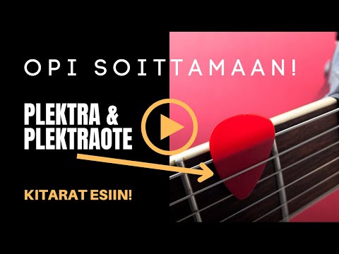 Video: Pitäisikö sinun käyttää plectrumia?