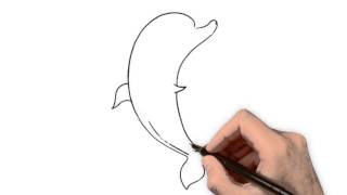 Как нарисовать дельфина(В этом видео вы увидите как легко и быстро нарисовать карандашом дельфина http://www.youtube.com/c/detimoi Подписывайтес..., 2015-06-30T07:17:30.000Z)