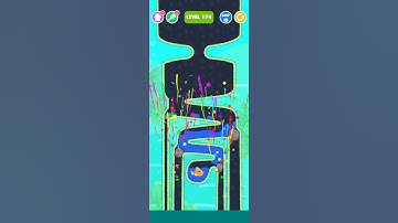 save the fish level 174 -mobile game/fishdom #shorts