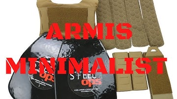 ARMIS Minimalist Plate Carrier - Steel Ops - Beez Combat Systems