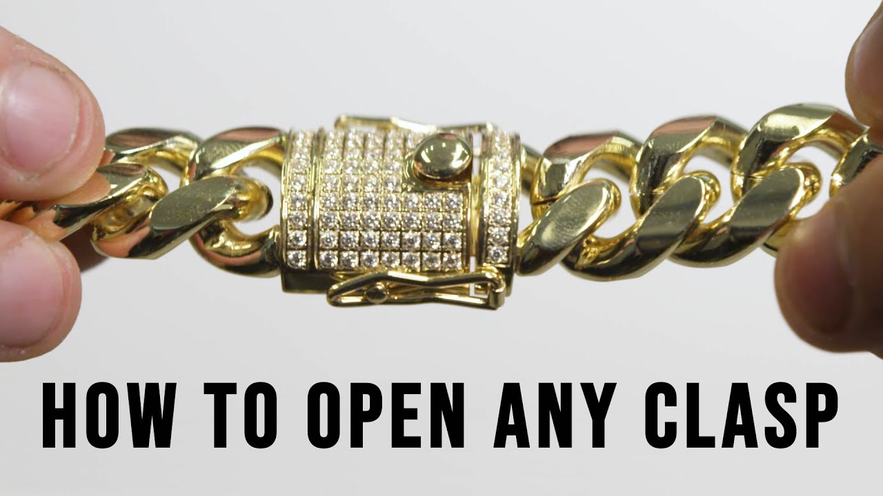 How To Opening Any Jewelry Clasp YouTube