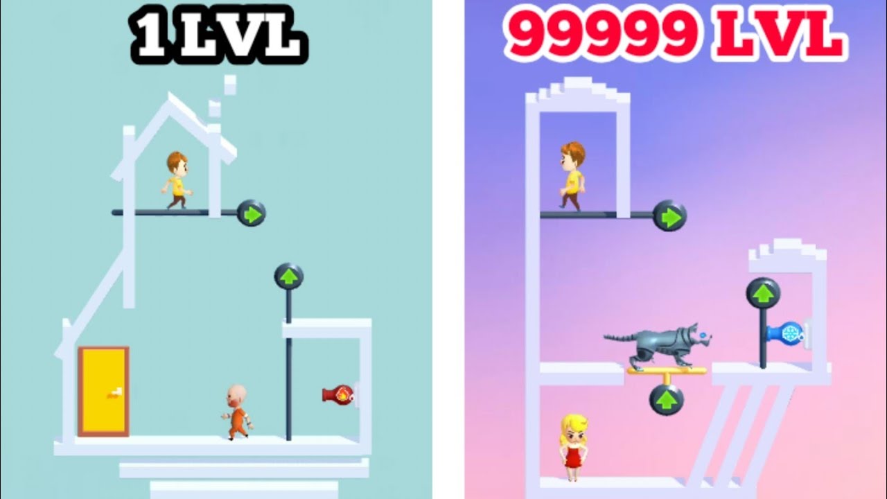 Pin Pull : Gamejam : Gameplay Walkthrough [Level - 1 To 42]