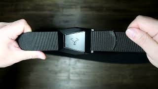 Best EDC Tactical Belt Military Hiking Nylon Web Work Belt 1.5" HD Quick Release Buckle Review