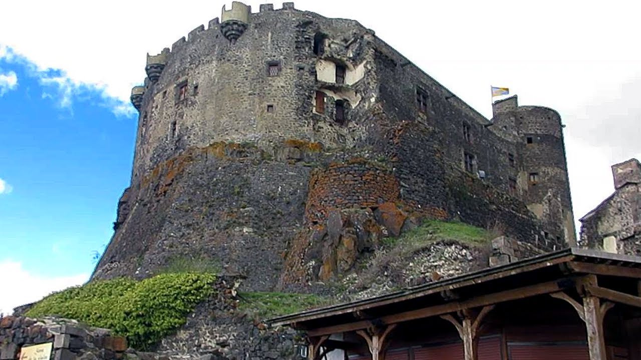 Exploring a MEDIEVAL CASTLE, Château de Murol, from 12th century FRANCE