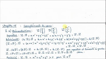 TS cours produit scalaire 1