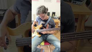 Scale modali su basso fretless #fretlessbass #bassplayer #basstutorial #bassista #electricbass