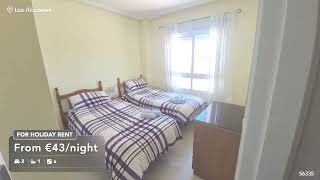 2 bedroom, 1 bathroom apartment for rent in Puerto Marina.  Ref: 56335