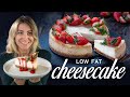 Low Fat Refined Sugar Free Cheesecake Recipe - Low Calorie Cheesecake