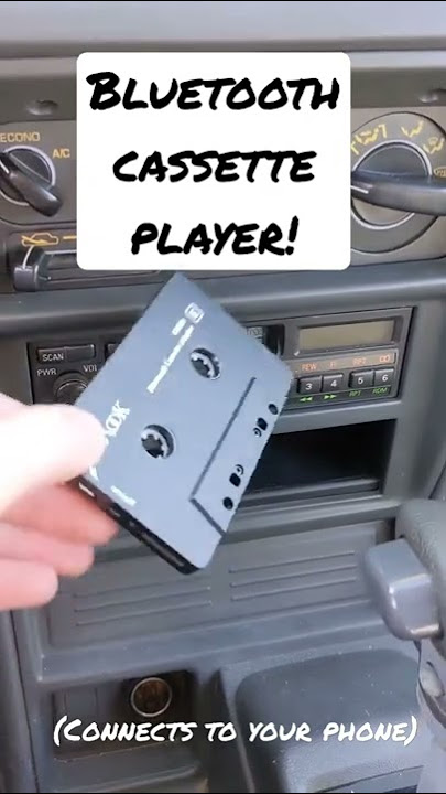 Bluetooth cassette adapter