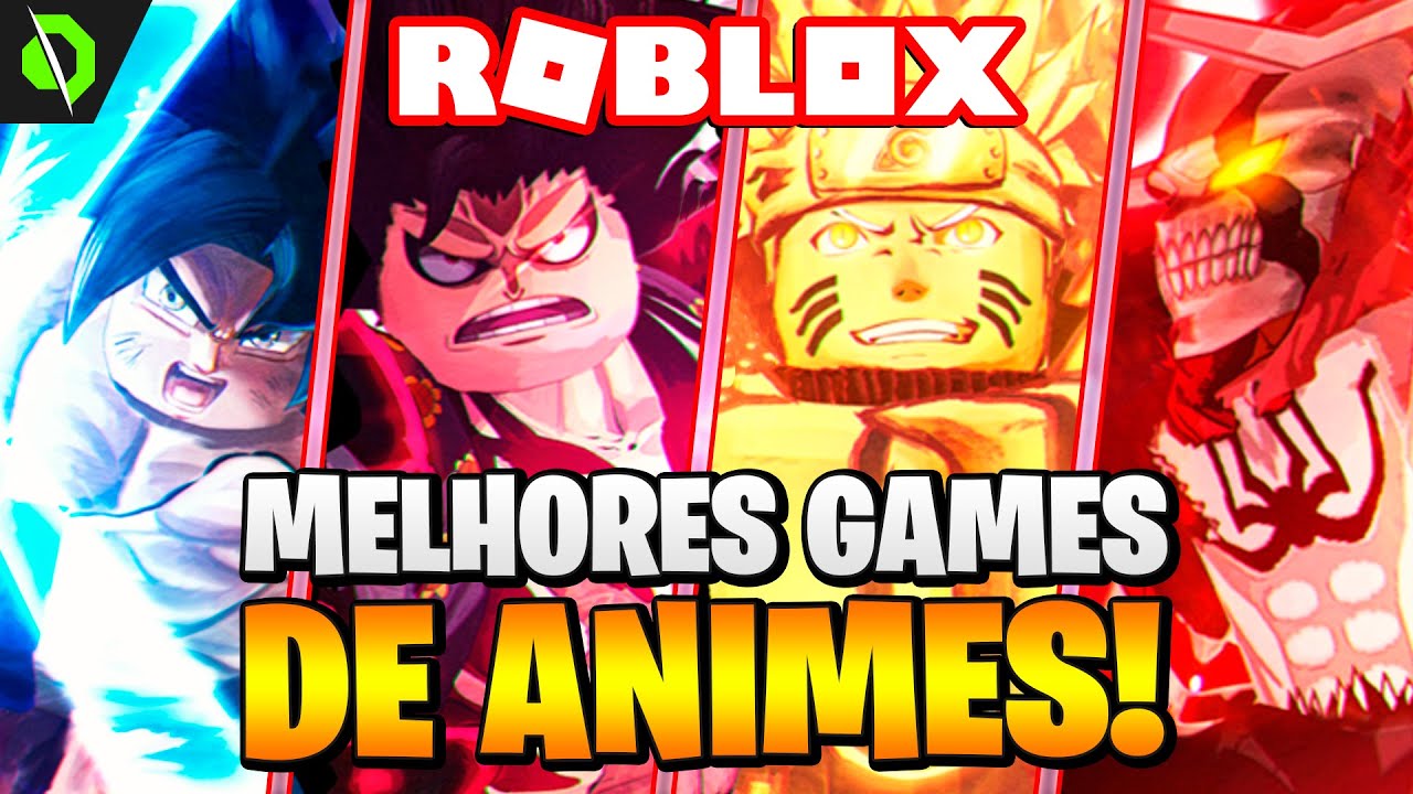 Melhores jogos de anime no Roblox #demonslayer #anime #roblox #fypシ #v