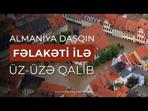 Almaniya daşqın fəlakəti