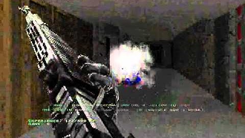 Doom 2 with Modern Warfare weapons gameplay mod