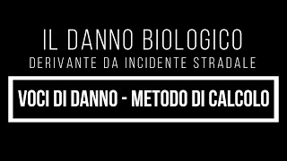 Valutazione Danno Biologico Di Lieve Enà