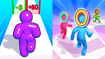 Tall Man Run VS Layer Man 3D - SpeedRun Gameplay Android iOS Ep 1