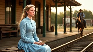 Abandoned Mail-Order Bride Sat on a Crate at the Station, Unaware the Cowboy Was Coming for Her