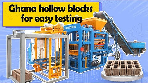 Bangladesh special hollow block making machine QT4-15 fully automatic concrete cement brick machine