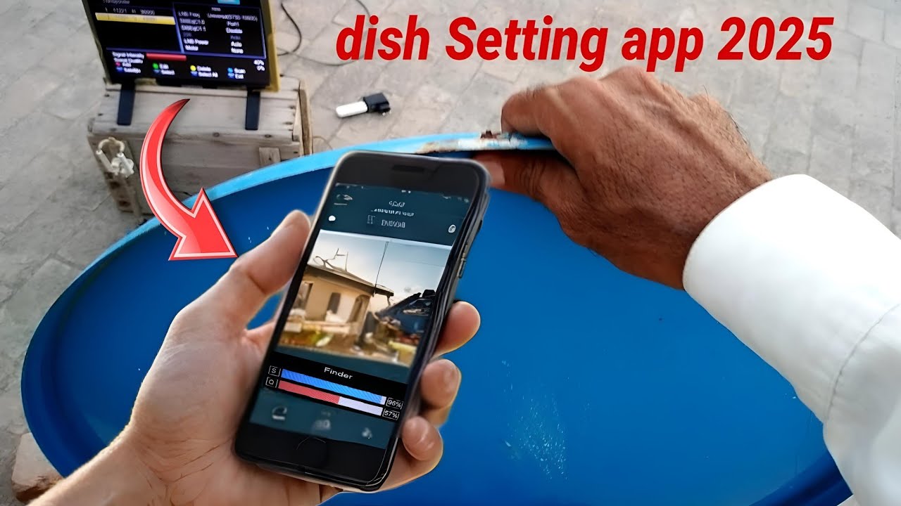 How to Find Satellite with New Best Mobile app For dish Antenna Setting ...