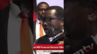 :It's Police That Will Prosecute Electoral Offenders, Not INEC - Prof. Amupitan #news #duet #viral