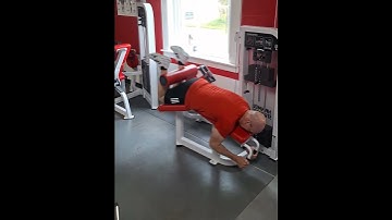 Lying Hamstring Curl Machine #legday #legcurl #strengthtraining