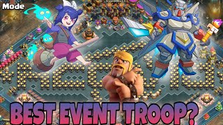 Tutor Pasukan Event (M.e.c.h.a , Broom Witch Dan Barbarian Kicker ) - Clash of clans indonesia