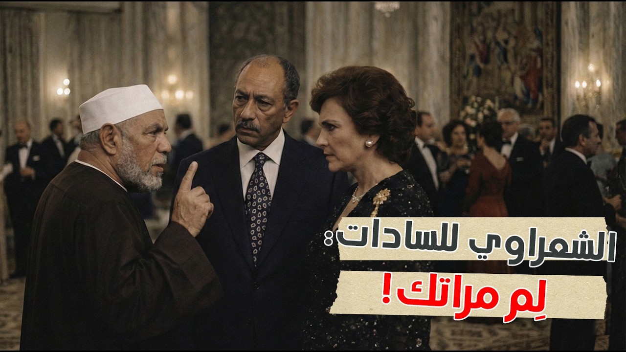 لماذا قال الشعراوي للسادات: أنتم محتاج تتعدل، وزوجتك تُفصِّل الدين على مقاسها؟