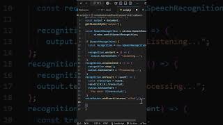 Voice Button with Speech Recognition | HTML, CSS & JavaScript