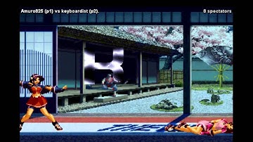 KOF 2002 GGPO - Amuro825 vs keyboardist [20-11-2014]