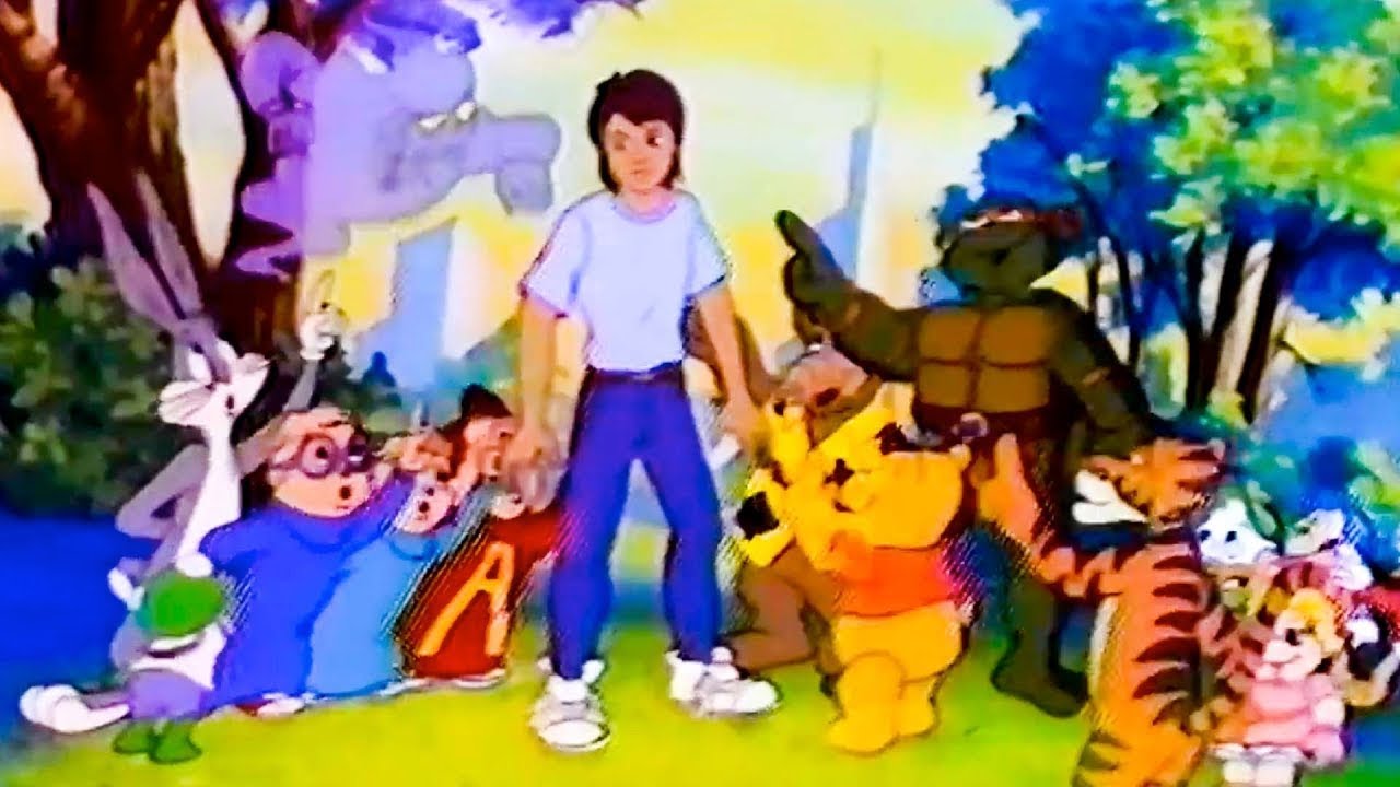 Filme "Astros do Desenho Animado Contra as Drogas" de 1990 (Dublado ...